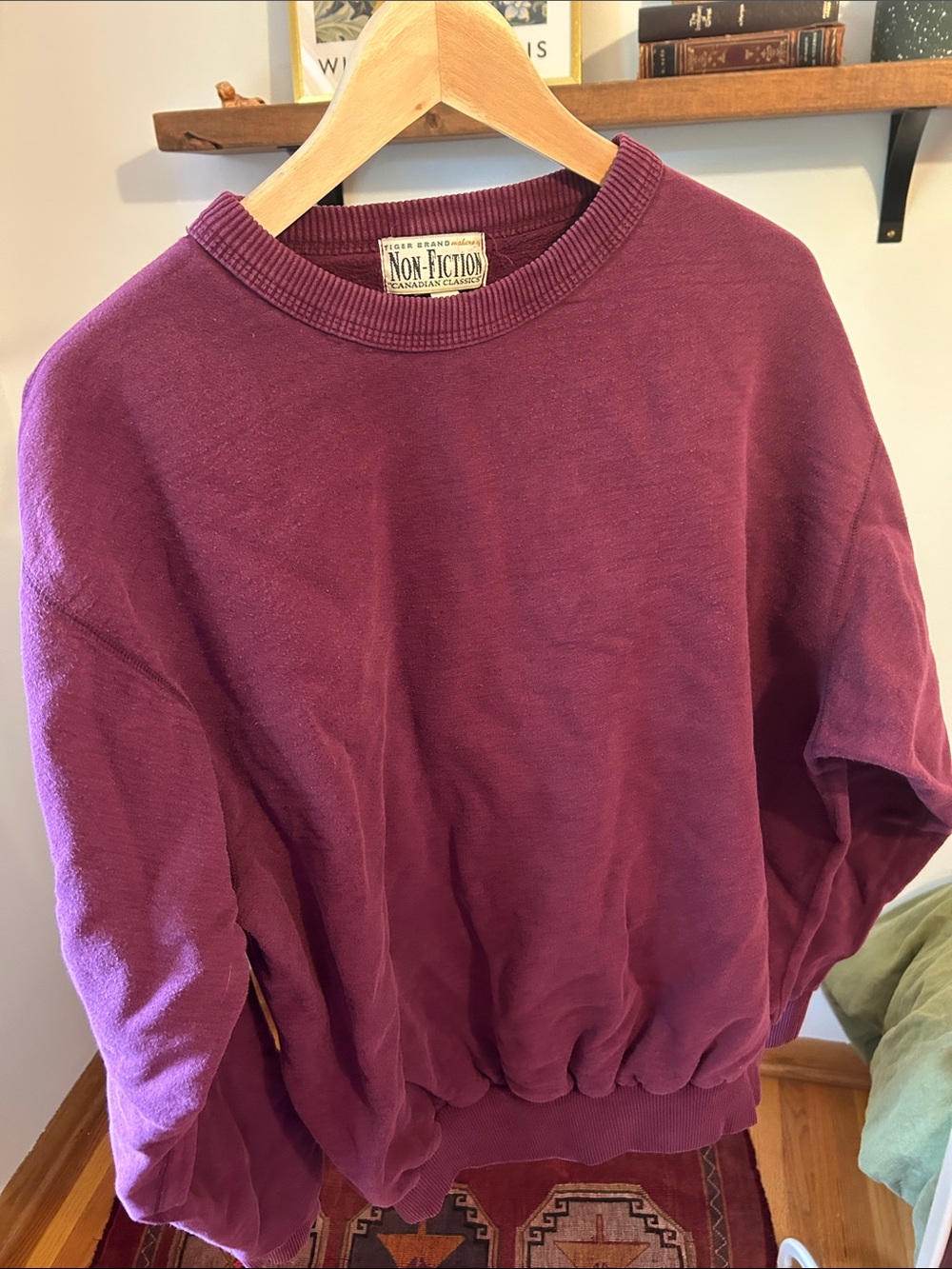 Tiger Brand Crew Neck Sweatshirt